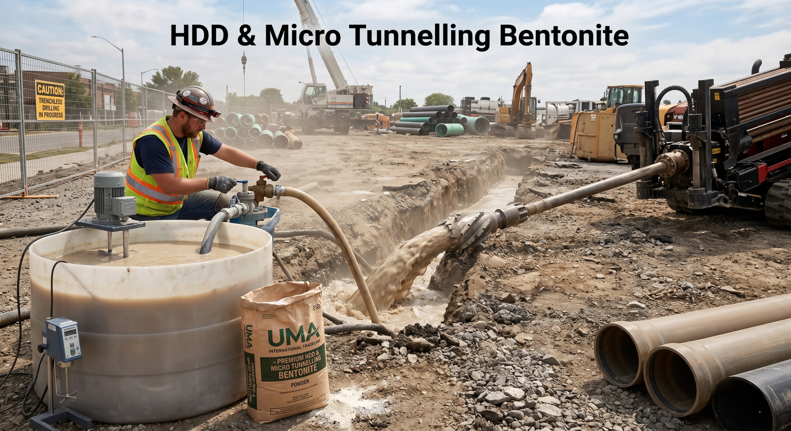 HDD & Micro Tunnelling Bentonite