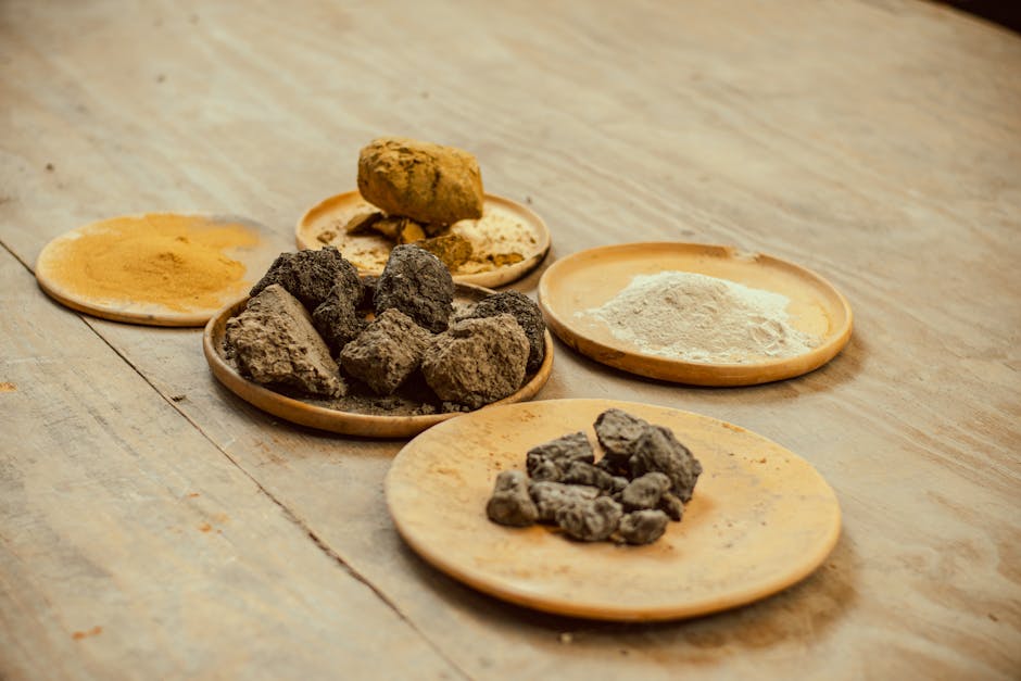 Bentonite clay powder