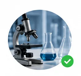 Laboratory Tested Circle Asset