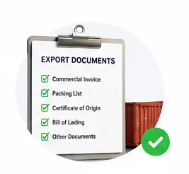 Export Documentation Checklist Graphic