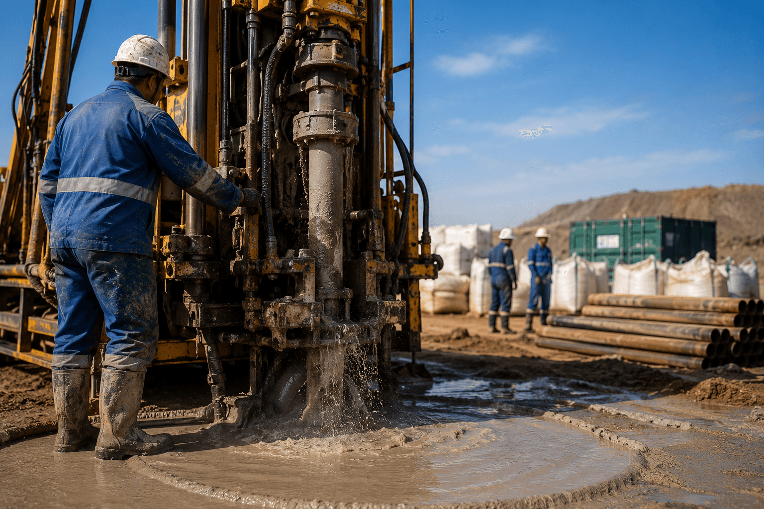 Bentonite for Drilling Foundry and Civil Engineering