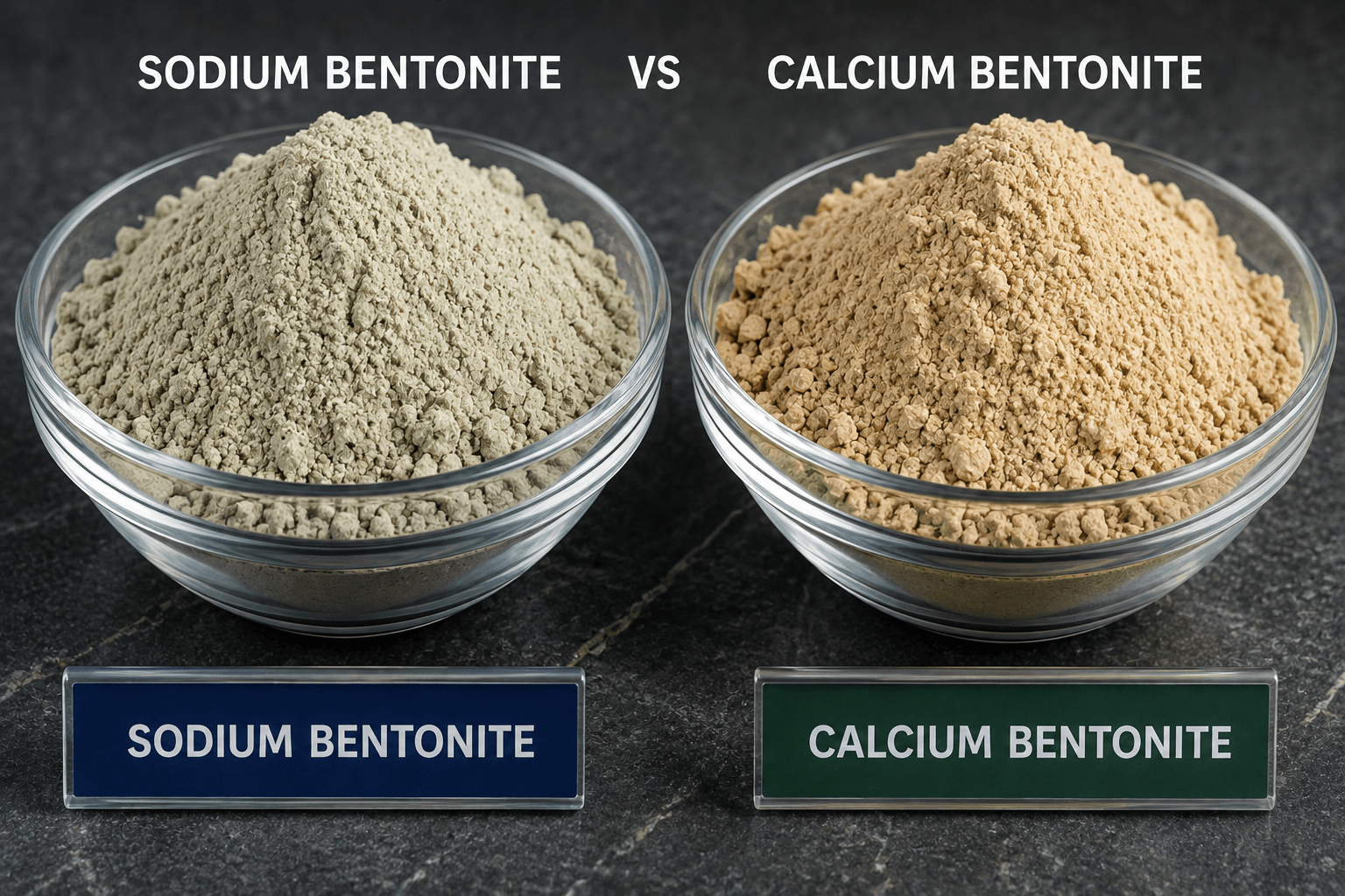 Sodium vs Calcium Bentonite