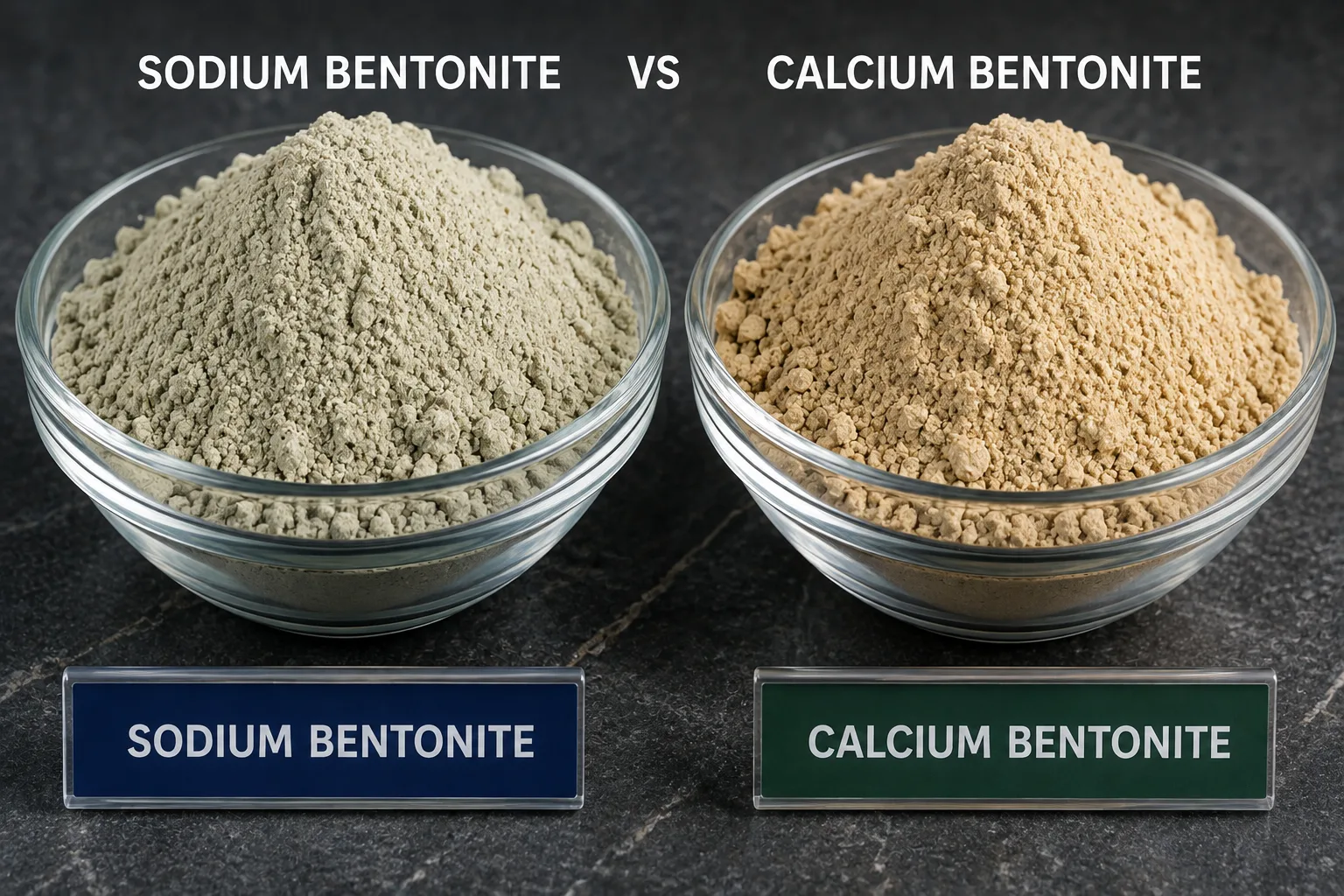 Sodium vs Calcium Bentonite: Key Differences, Properties & Applications